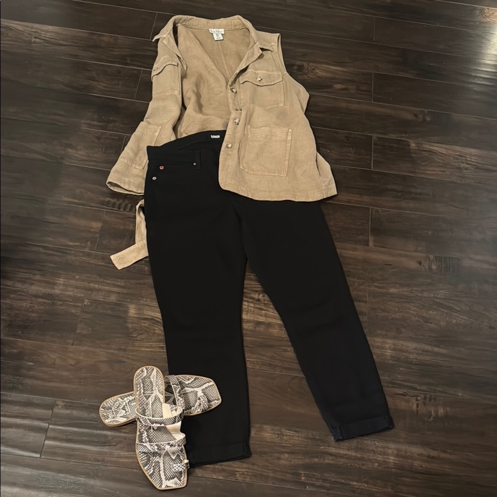 Hudson Jeans Black Super Skinny Pants